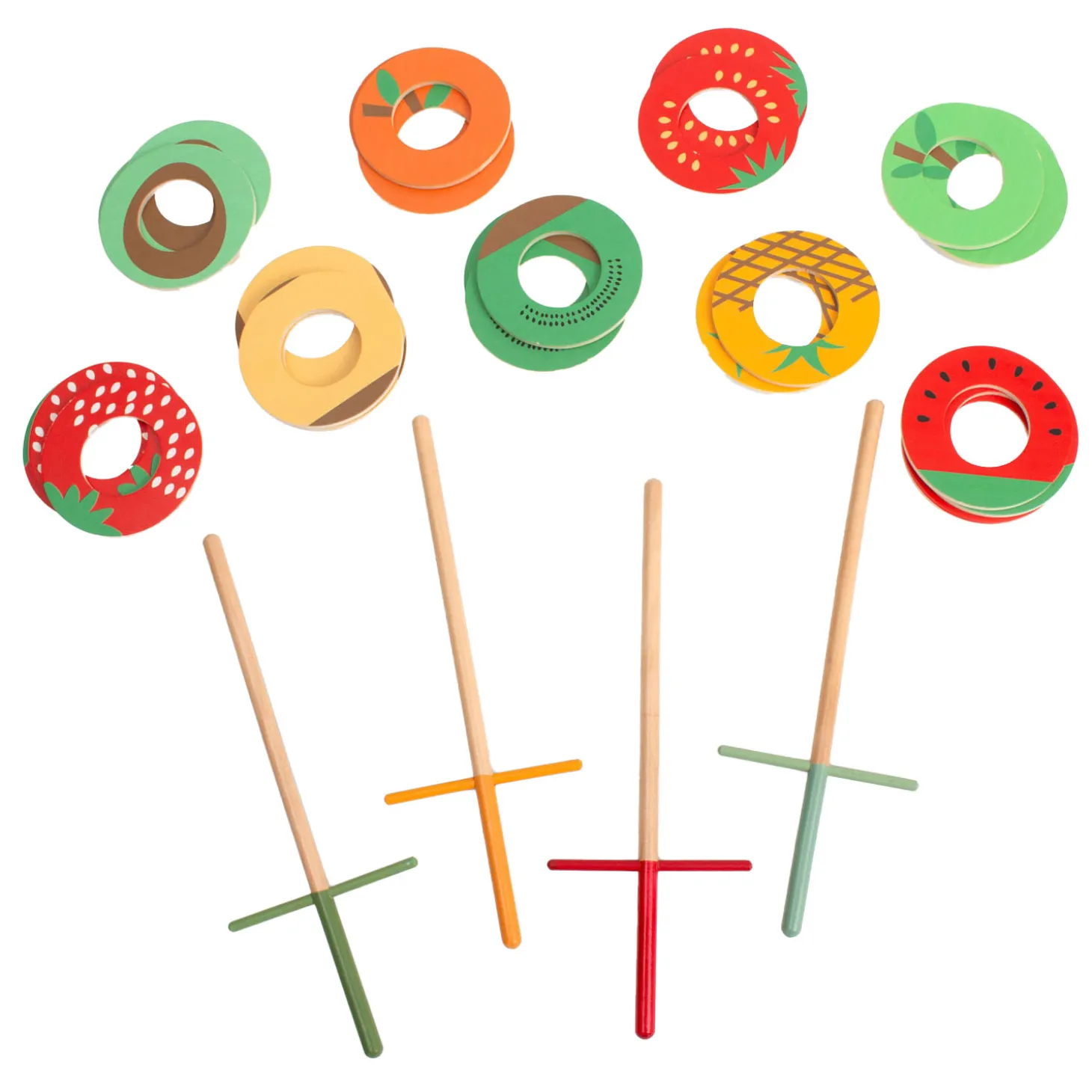 BS Toys Vang het Fruit Vang- en Werpspel, 31dlg.