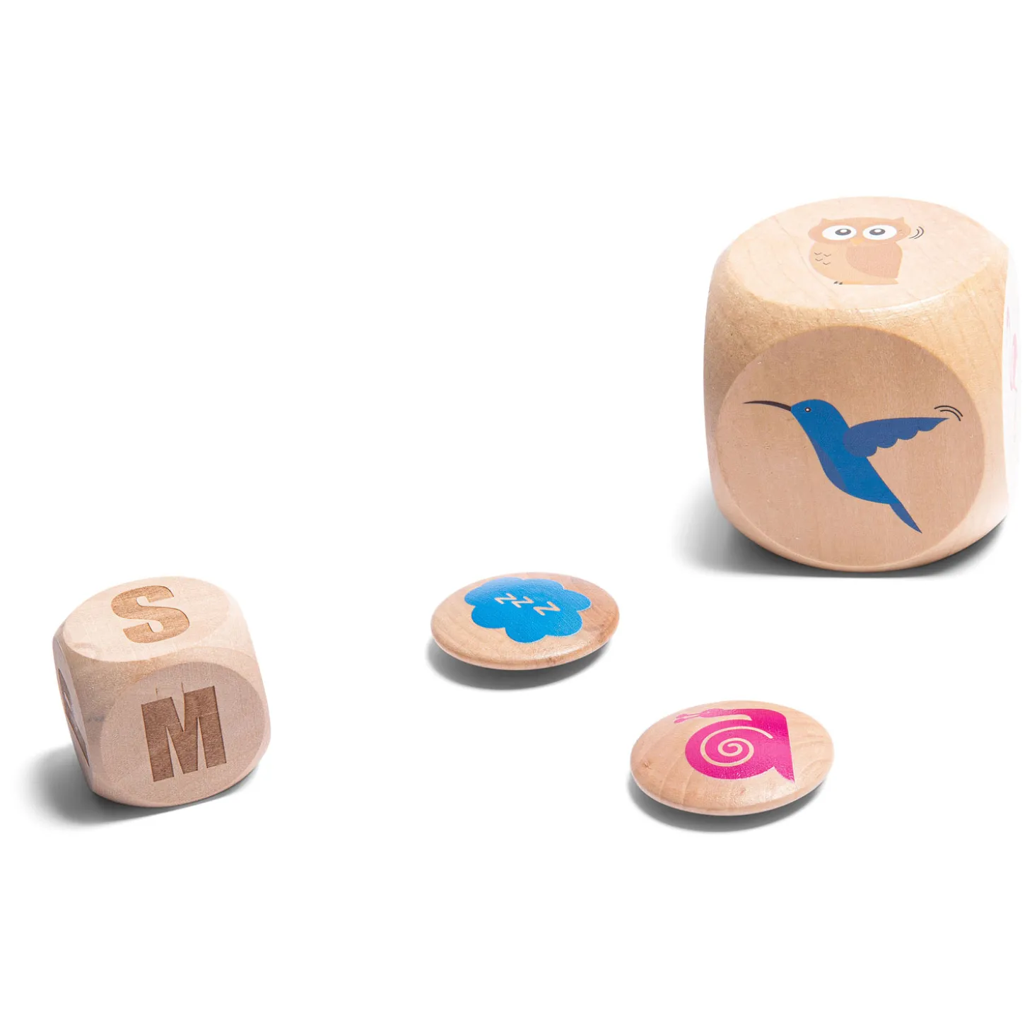 BS Toys Vogels in Actie Hout - Kinderspel