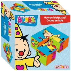 Bumba Houten Blokpuzzel, 4st.