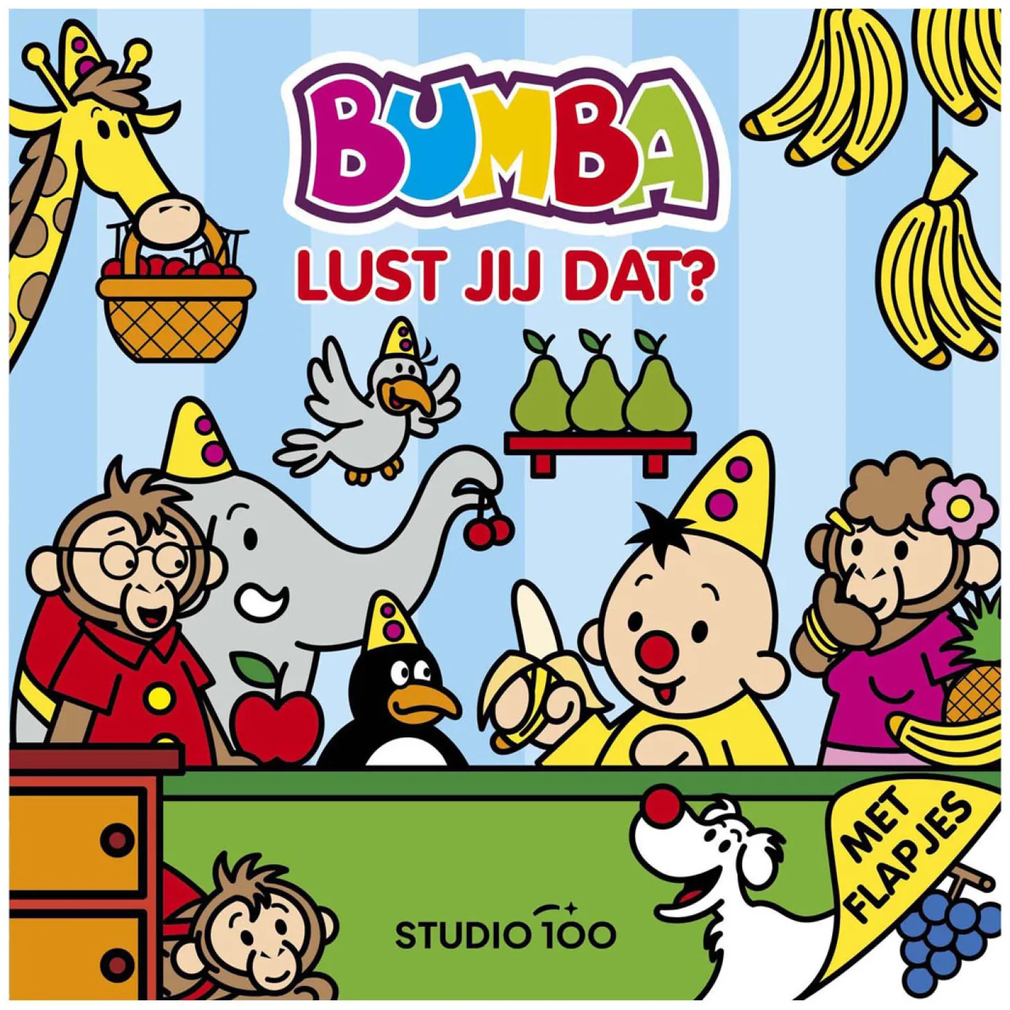 Bumba Kartonboek met Flapjes - Lust jij dat?