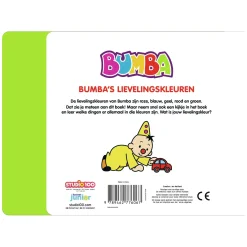 Bumba Kartonboek met trapjes - Bumba's lievelingskleuren