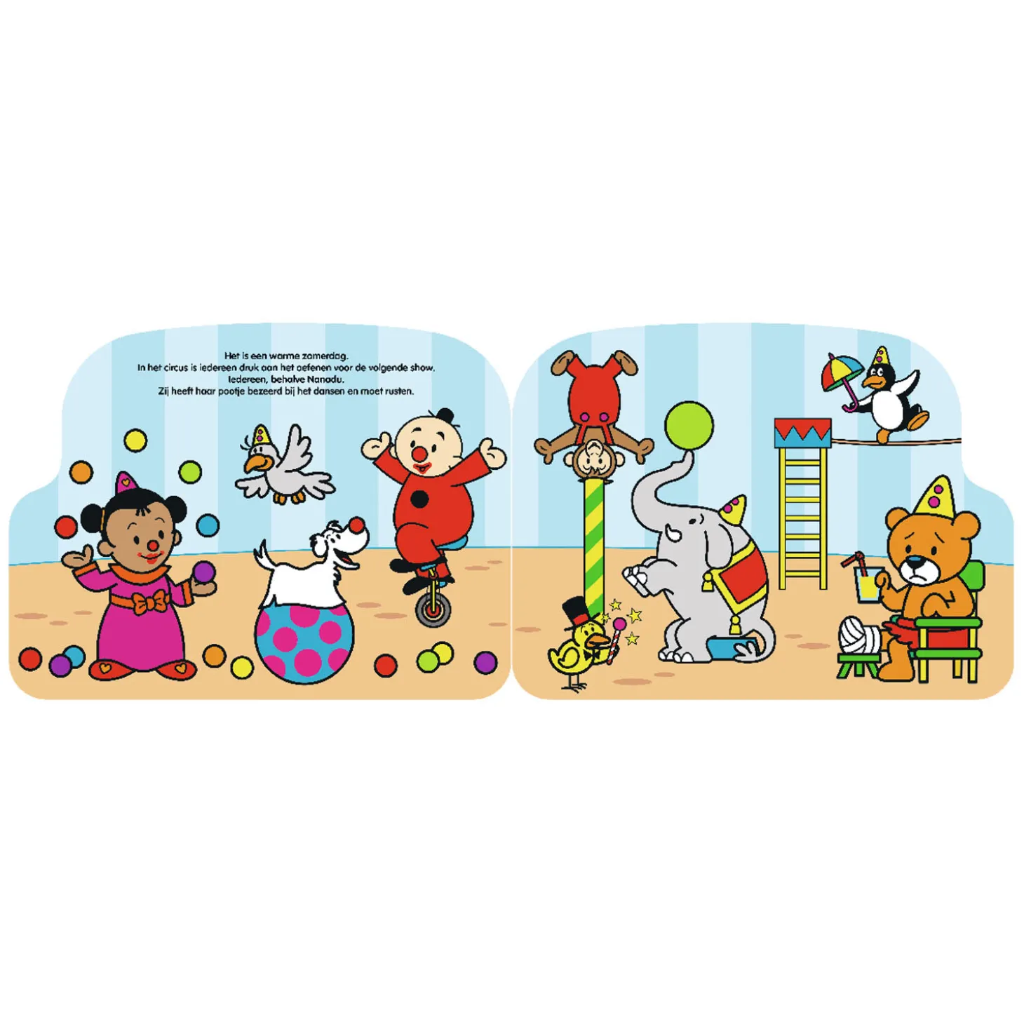 Bumba Kartonboek met Wielen De IJsjeskar