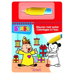 Bumba Kleurboek Kleuren met Water Verjaardag