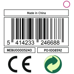 Bumba Knuffel Corduroy Geel, 35 cm