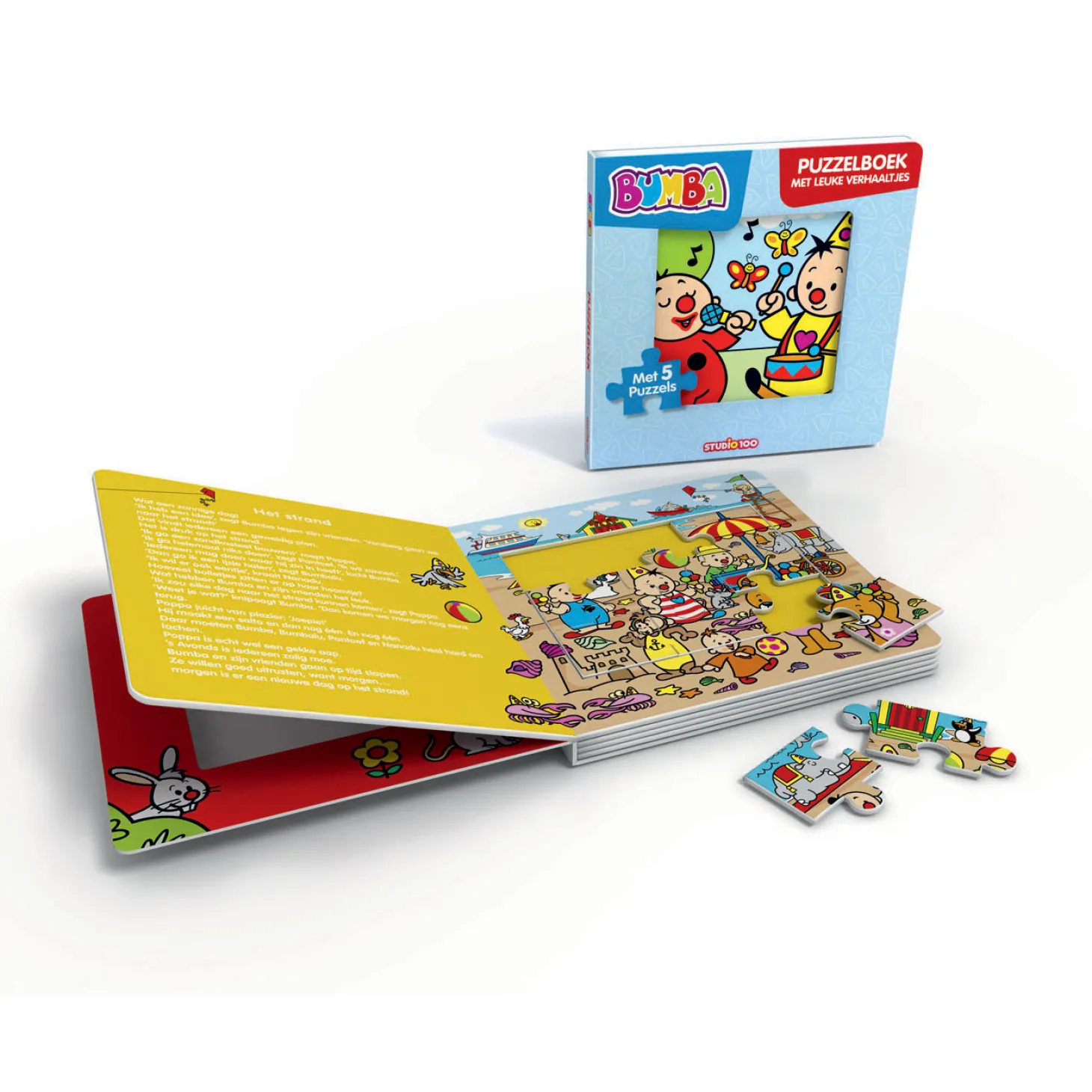 Bumba Puzzelboek met leuke verhaaltjes