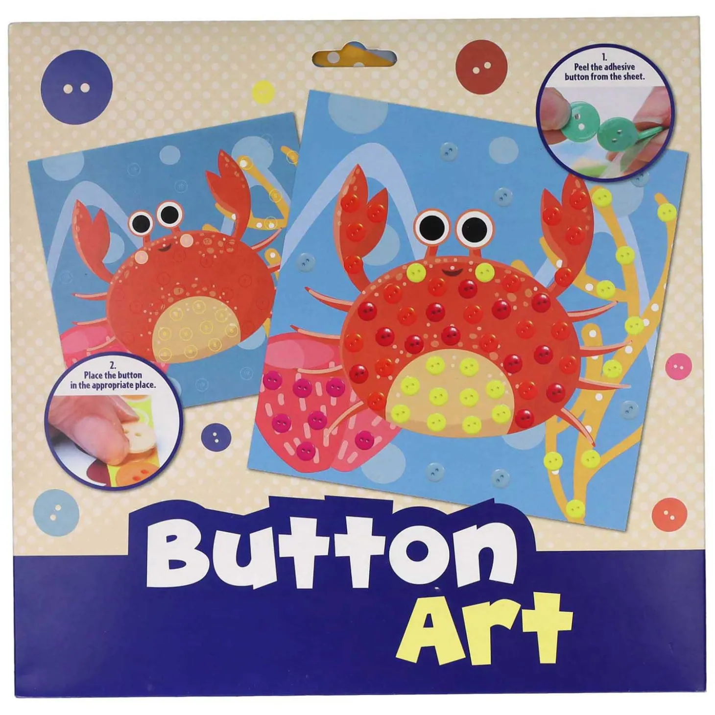 Button Art Schilderij Versieren