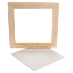 Canvas Paneel Met Lijst, 25,8x25,8cm