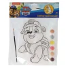 Canvas Schilderen PAW Patrol - Rubble - incl Penseel en 6 kleuren verf