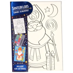Canvas Sinterklaas Schilderset