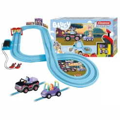 Carrera First Racebaan - Bluey vs. Bingo Let's Go 2,9m