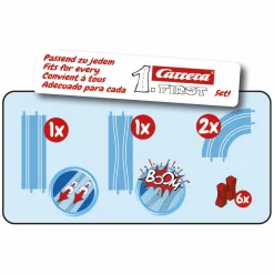 Carrera First Racebaan Uitbreidingsset