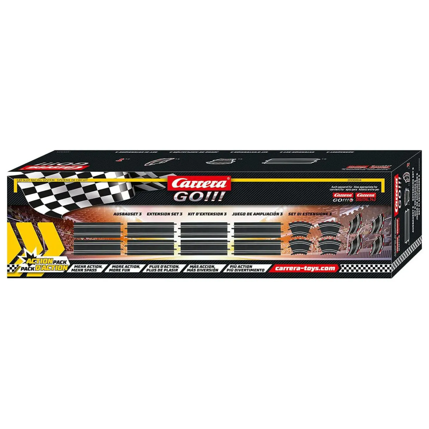 Carrera GO!!! - Uitbreidingsset 3