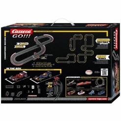 Carrera GO!!! Racebaan - Champion's Racing M. Verstappen No.1 vs. L. Hamilton No.44