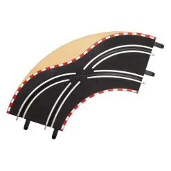 Carrera GO!!! Racebaanonderdeel Rijstrookwisselbochten 1:43 , 2st.