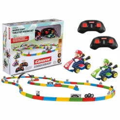 Carrera RC 2,4GHz Mario Kart Tabletop Racing Set - Mario & Luigi 1:43