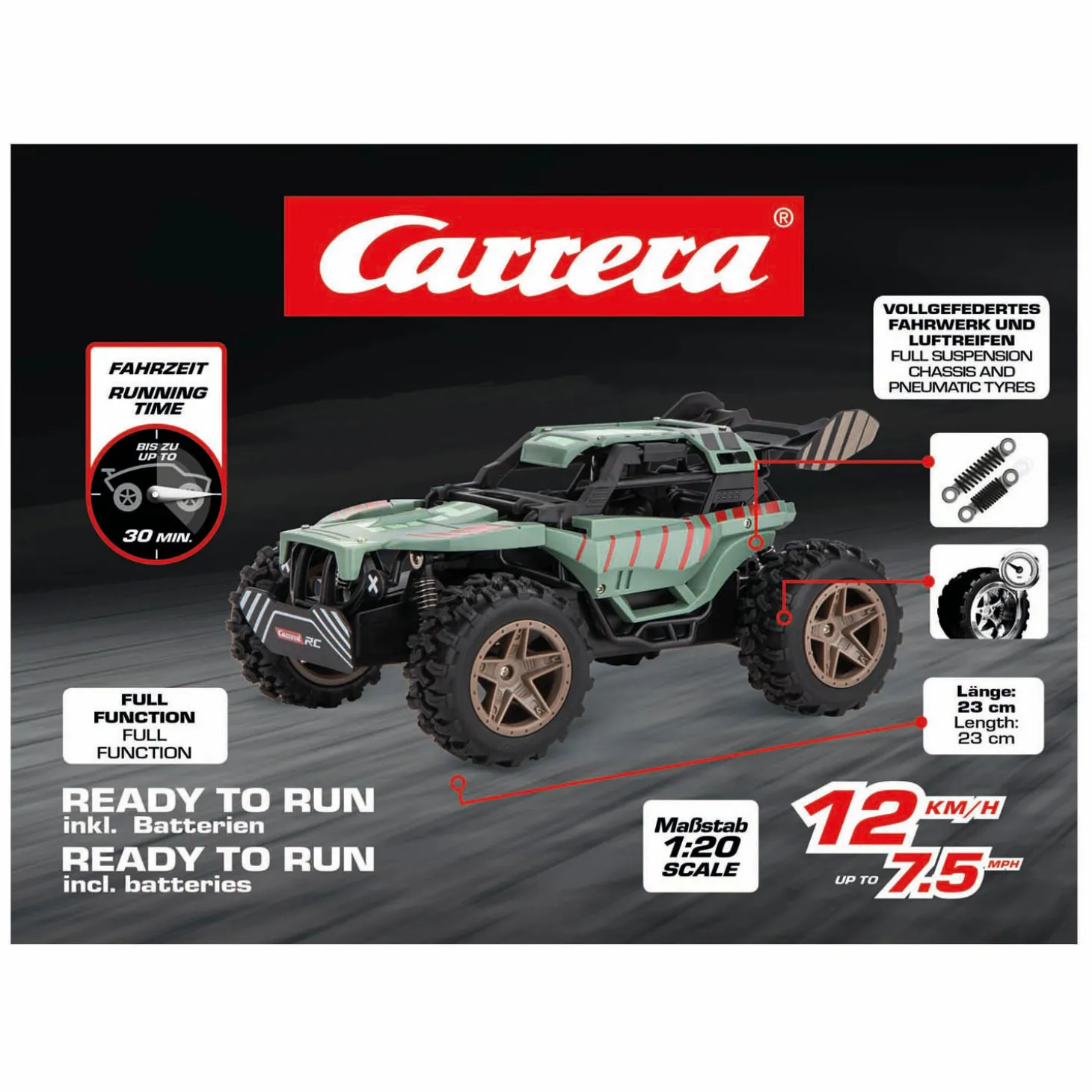 Carrera RC 2,4GHz Mountain Racer - 1:20