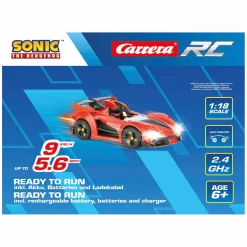 Carrera RC 2,4GHz Team Sonic Racing Shadow - 1:18