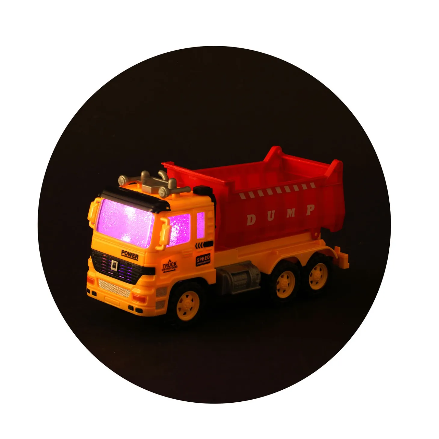 Cars & Trucks Kiepwagen met Graafmachine