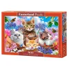Castorland Legpuzzel Kittens with Flowers, 500st.