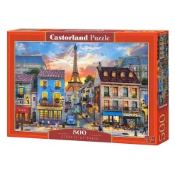 Castorland Legpuzzel Streets of Paris, 500st.