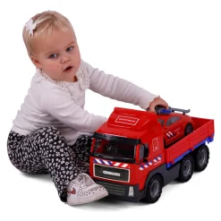 Cavallino Brandweervrachtwagen en Brandweerauto, Schaal 1:16