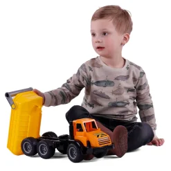 Cavallino Grip Kiepvrachtwagen Met Rubberbanden, 42cm