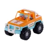 Cavallino Jeep Oranje met 2 Speelfiguren