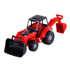 Cavallino Junior Graafmachine Tractor Rood