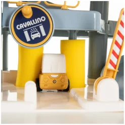 Cavallino Luxe Garage met Auto's Pastelkleuren