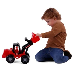 Cavallino Mammoet Graafmachine met Speelfiguur, 42,5cm