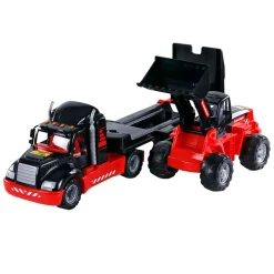 Cavallino Mammoet Torpedo Vrachtwagen met Bulldozer, Schaal 1:16