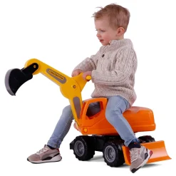 Cavallino Mega Graafmachine Loopauto Oranje, 79cm