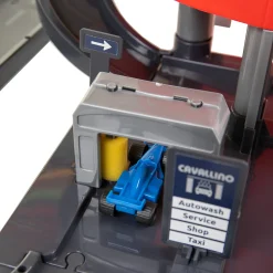 Cavallino Racing Parkeergarage met 4 Verdiepingen en Auto's Speelset