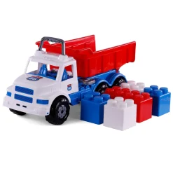 Cavallino Route 66 XL Kiepwagen met Bouwblokken