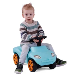 Cavallino Safari Racer Loopauto Blauw met Geluid