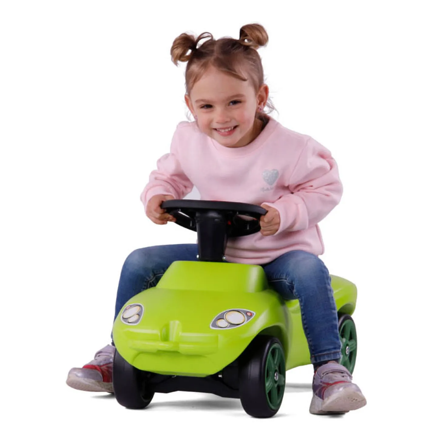 Cavallino Safari Racer Loopauto Groen met Geluid