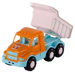 Cavallino Safari Torpedo Kiepvrachtwagen Oranje, 26,5cm