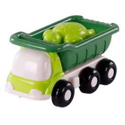 Cavallino Strand Kiepwagen met 4 Zandvormen Groen