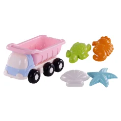 Cavallino Strand Kiepwagen met 4 Zandvormen Roze