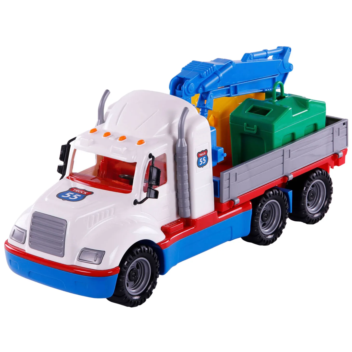 Cavallino Torpedo Container Vrachtwagen, Schaal 1:16