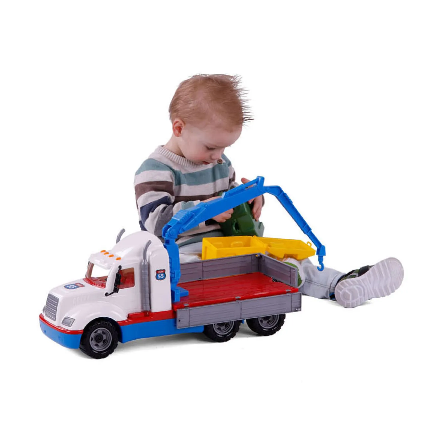 Cavallino Torpedo Container Vrachtwagen, Schaal 1:16