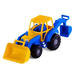 Cavallino Tractor met Voorlader Blauw