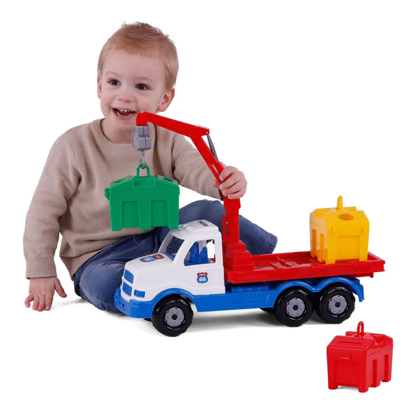 Cavallino XL Torpedo Container Vrachtwagen, 47cm