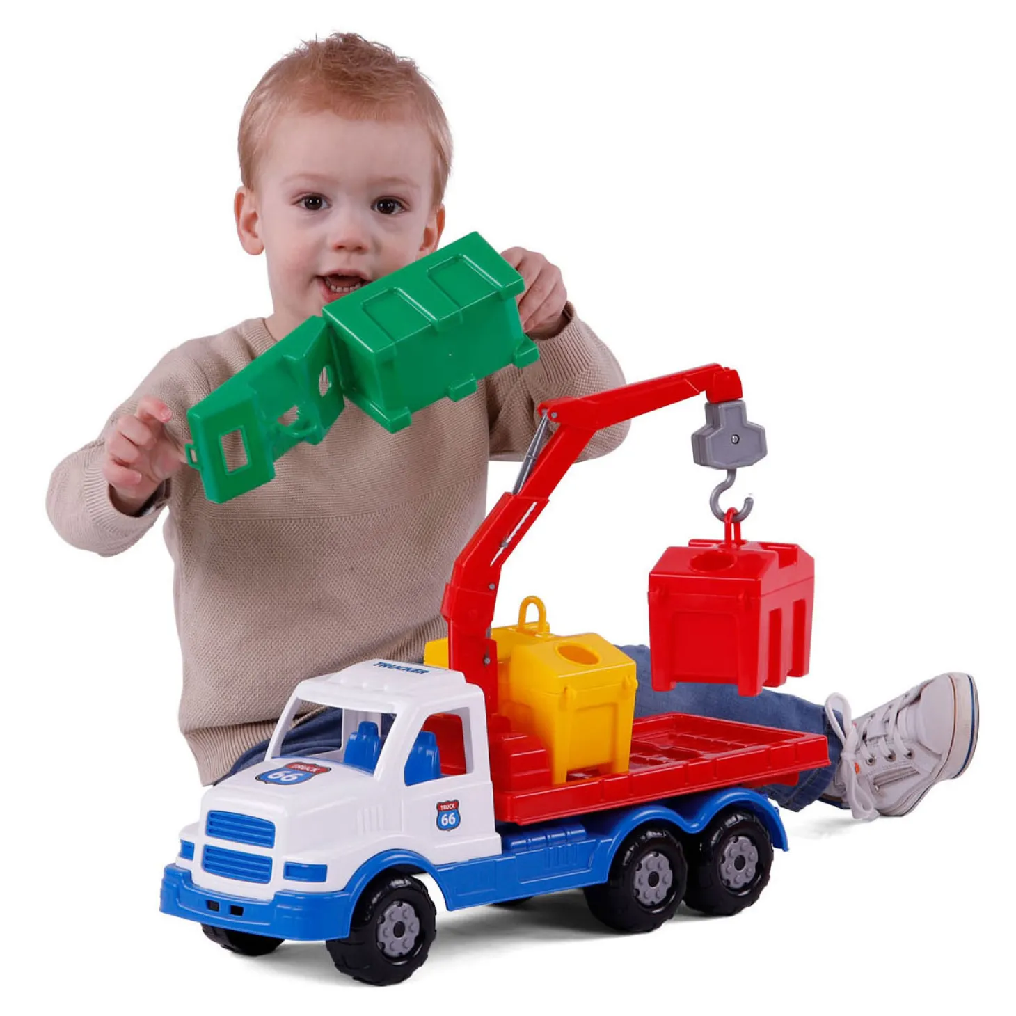 Cavallino XL Torpedo Container Vrachtwagen, 47cm