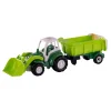 Cavallino XL Tractor Groen met Kiep Aanhangwagen, 86,5cm