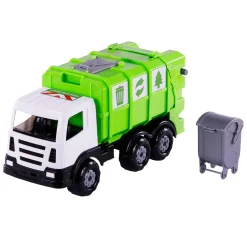 Cavallino XL Vuilniswagen Groen, 42cm