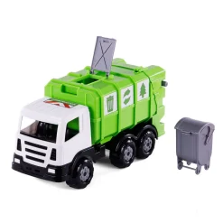 Cavallino XL Vuilniswagen Groen, 42cm