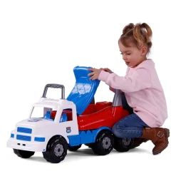 Cavallino XXL Torpedo Vrachtwagen Loopauto, 69cm