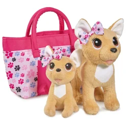 Chi Chi Love Happy Family Knuffelhond in Tas