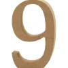 Cijfer 9 MDF 13cm, 1st.